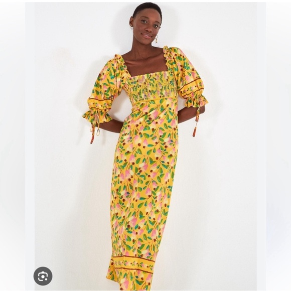 Farm Rio Cashew Dress NWOT sz Medium - Picture 1 of 6